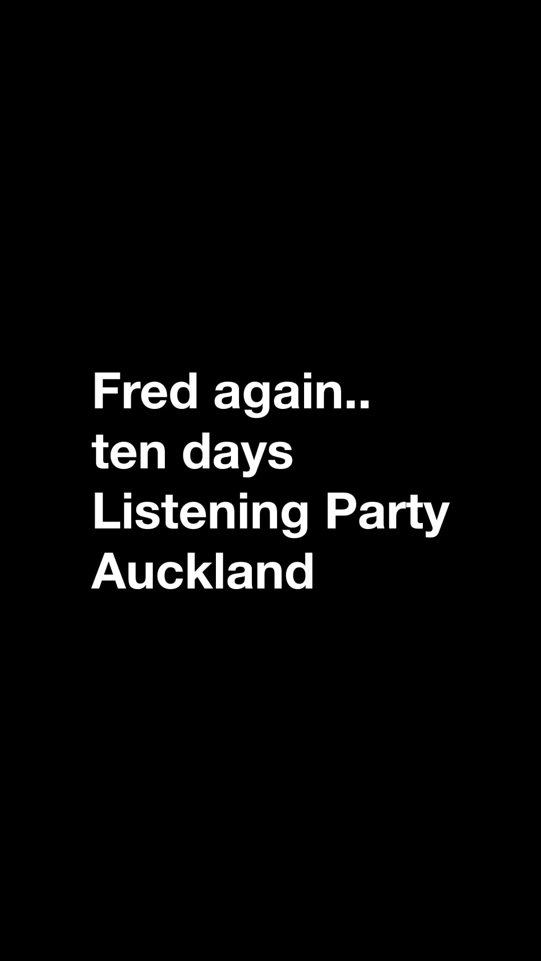 Fred Again